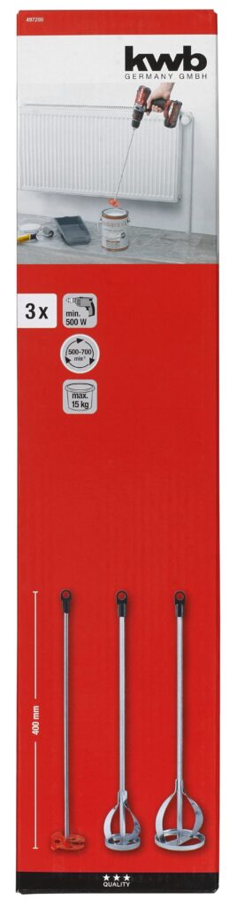 VERF EN LAK MIXERS 3 DELIG KWB 497290