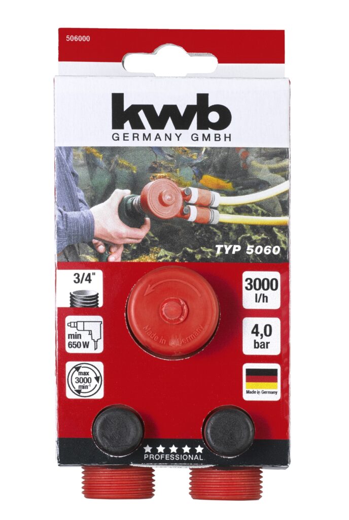 POMP P60 M DRAADAANSL. 3/4 506000 KWB