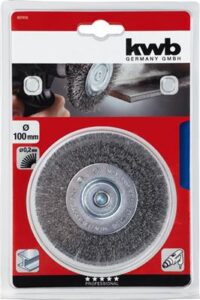 SCHIJFBORSTEL STAAL 100F KWB 607410