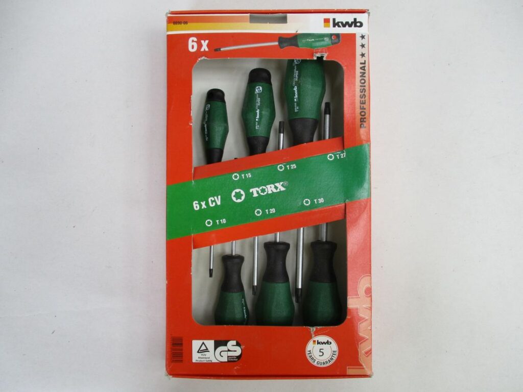 SCHROEVEDR.SET TORX     6-DEL.