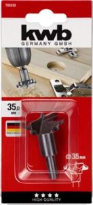 SCHARNIERBOOR KWB 35MM 705530