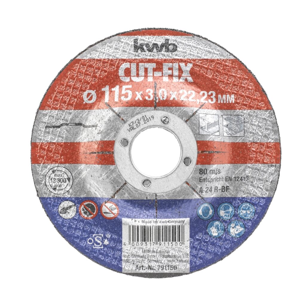 DOORSLIJPSCHIJF 115 STAAL 791150 KWB