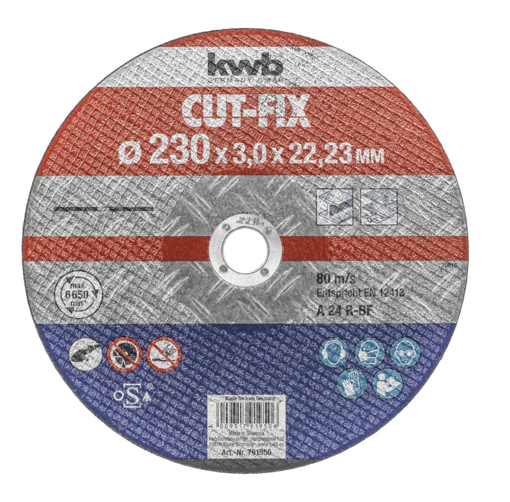 DOORSLIJPSCHIJF 230 STAAL 791950 KWB