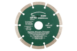 DIAMANTSCHIJF GREEN LINE 125MM