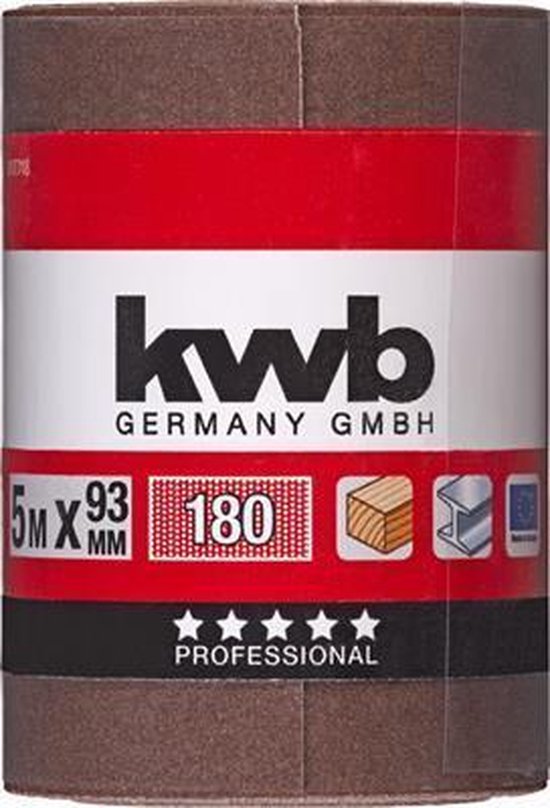 SCHUURROL  93MM K180 5M KWB 817718