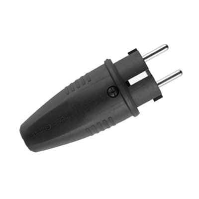 STEKKER RA RUBBER ABL ZWART