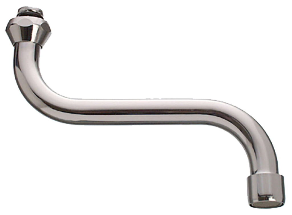 ZWENKUITLOOP WANDKRAAN S-VORM 200MM