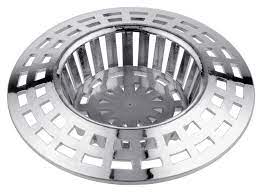 AFVOERZEEFJE 70MM KUNSTSTOF CHROOM ZB