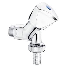 WASMACHINEKRAAN CHROOM KNOP