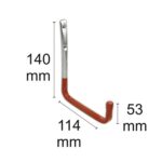 GEREEDSCHAPHAAK M:140X114X53 DY222038