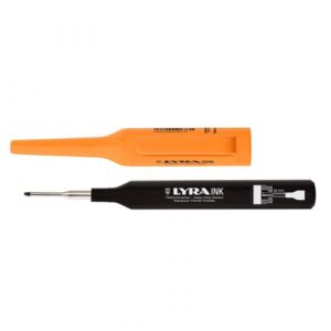 MERKSTIFT LYRA V DIEPE GATEN ZWART