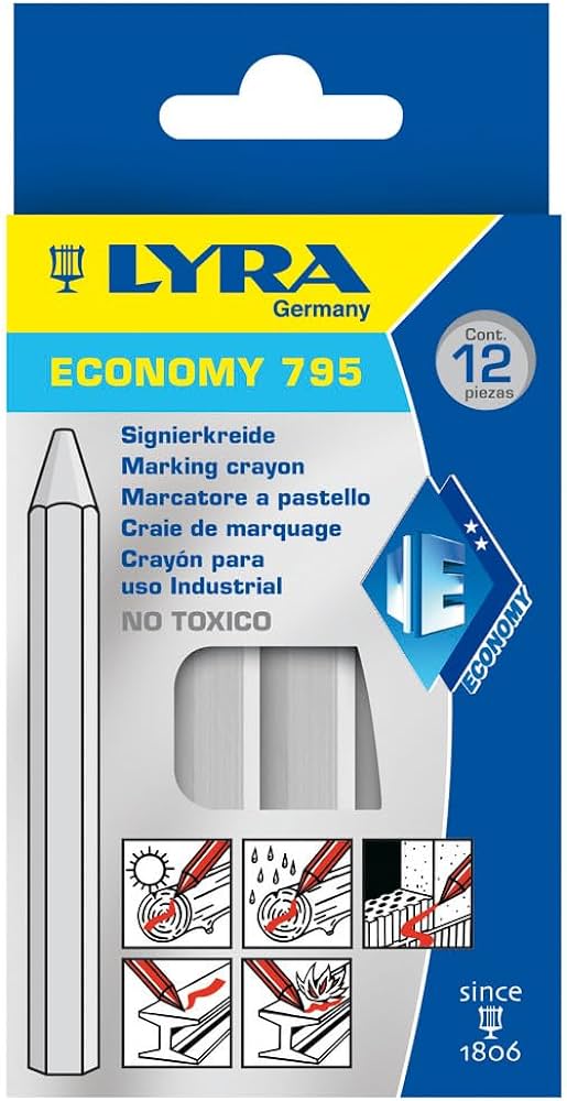 MERKKRIJT WIT ECONOMY 795 12ST