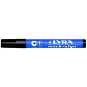 VILTSTIFT LYRA ZWART MEDIUM 2-6MM