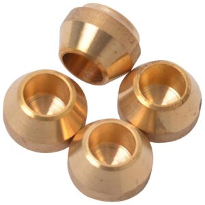 MESS.KNEL AFSLUITPLAATJE 15MM 4 STUKS