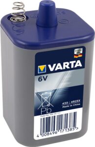 BATTERIJ VARTA BLOK 6V 4R25X