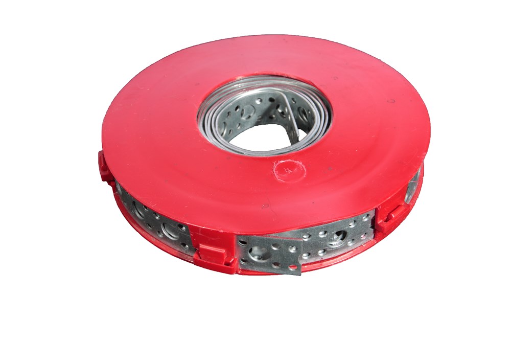 SPIJKERBAND 20X1MM VERZINKT 10M.