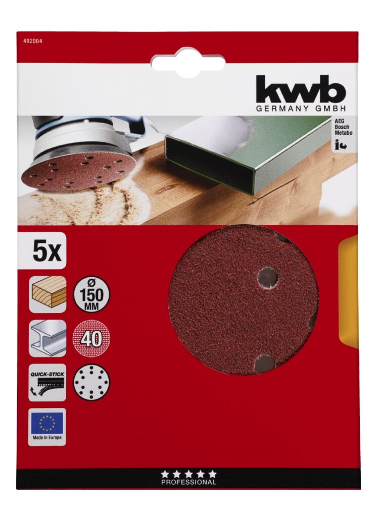 SCHUURSCHIJF 150MM K 40 KWB 492004