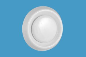 AFZUIGVENTIEL M/KORTE AANSL.100MM