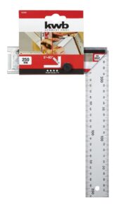 WINKELHAAK 250MM ALU KWB 067250