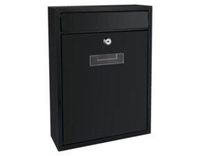 BRIEVENBUS IBIZA ZWART 36X26X8CM