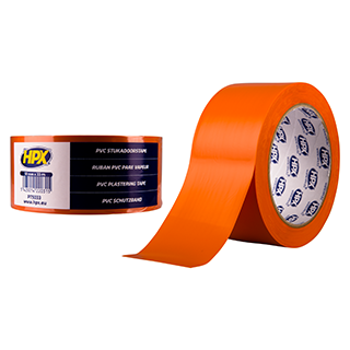 PVC BESCHERMINGSTAPE ORANJE 50MM 33M