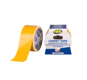 TAPIJTTAPE DUBBELZ. WIT 50MM 5M HPX