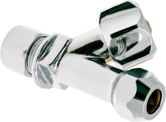 STOPKRAAN 10X12MM KNEL SV