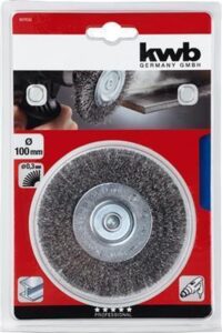 SCHIJFBORSTEL STAAL 100G KWB 607430