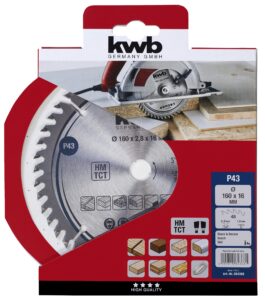 CIRKELZAAGBLAD 160X16MM 48T KWB