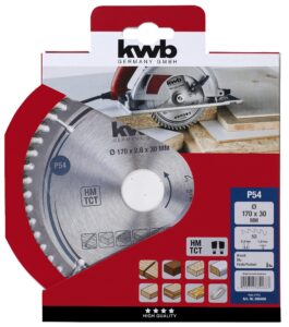 CIRKELZAAGBLAD 170X30MM 52T KWB