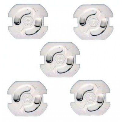 STOPCONTACT BEVEILIGERS 5ST.