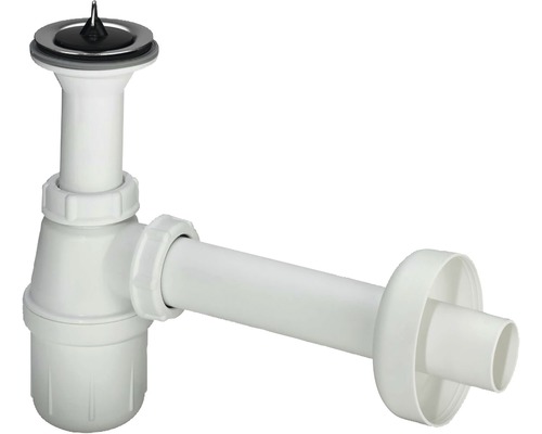 PLUGBEKERSIFON KUNSTSTOF WIT IN ZAK