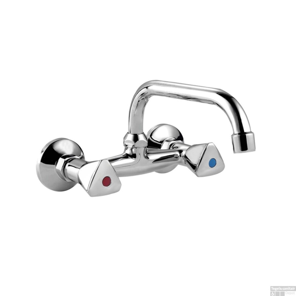 KEUKENMUURKRAAN EASY II BOVENUITLOOP