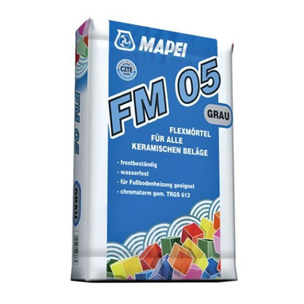 TEGELLIJM 25KG FM05 GRIJS MAPEI