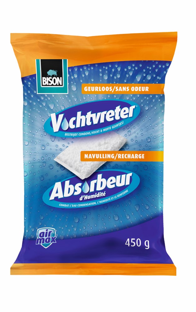 VOCHTVR.VULLING GEURLOOS 3X450GRAM