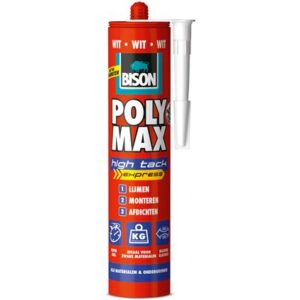 POLYMAX HIGH TACK 425GR. WIT BISON
