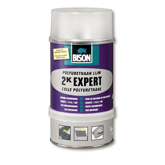 POLYURETH.LIJMSET BISON 900GR. 630225