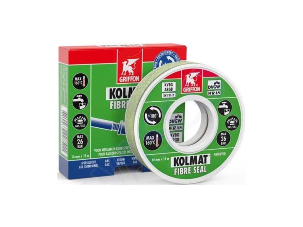 AFDICHTTAPE KOLMAT FIBRE SEAL 15M ZB