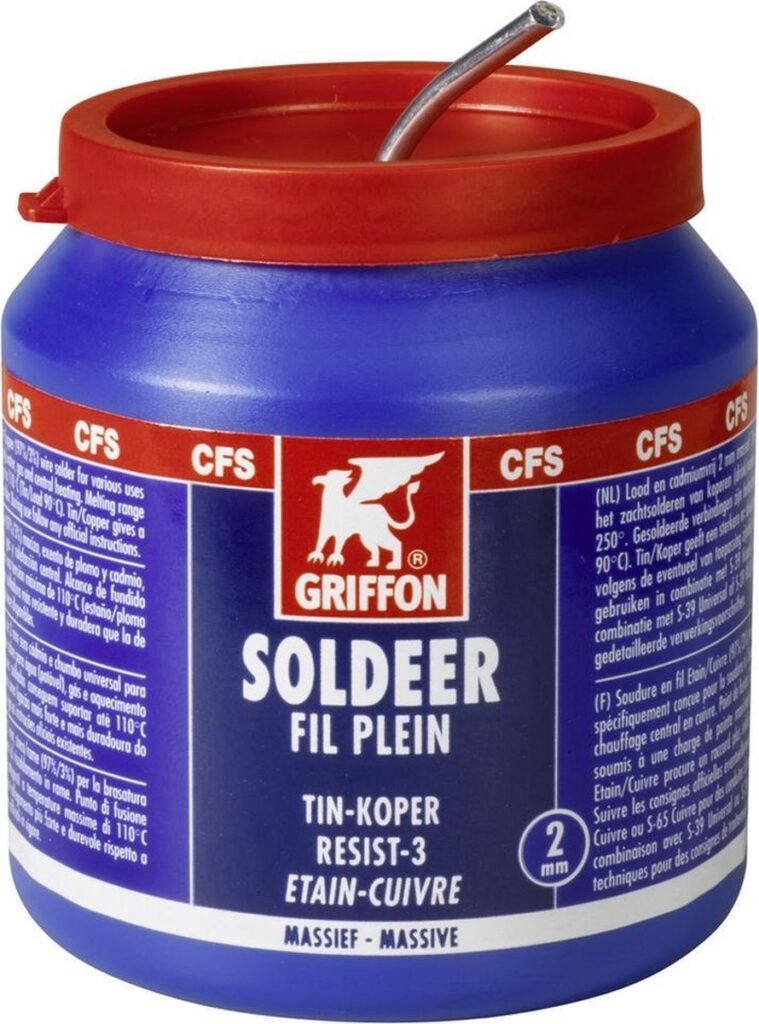 SOLDEERTIN RESIST-3 2.0MM 500 GRAM