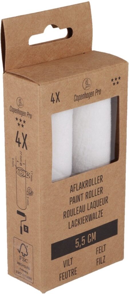 AFLAKROLLER SUPER ALK. 5CM 4ST