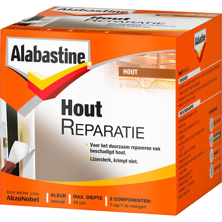 HOUTREPARATIE ALABASTINE 500 GRAM