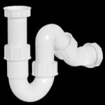 SIFON UNIV.6/4 X40MM WIT M. WASM.AANS