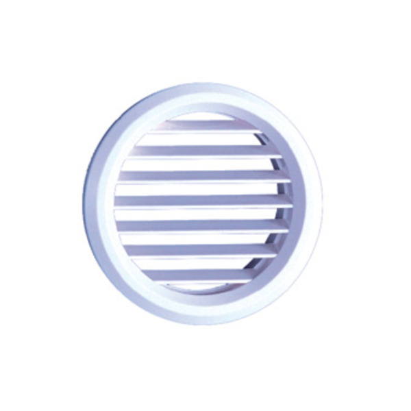 ROOSTER 47MM ROND WIT 2 ST. PLIEGER