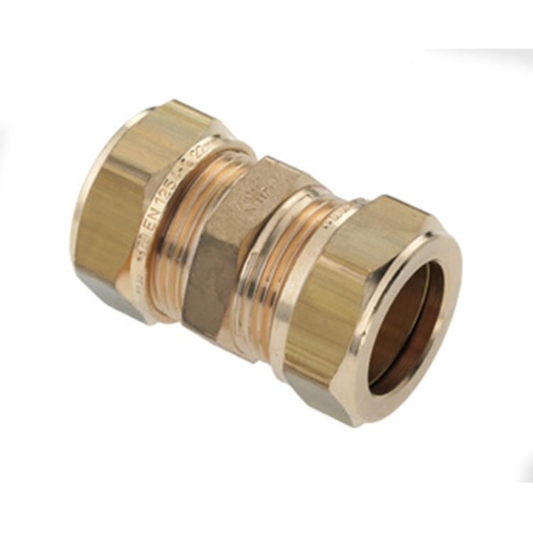 KNELKOPPELING 22X22MM MESSING SANIVES