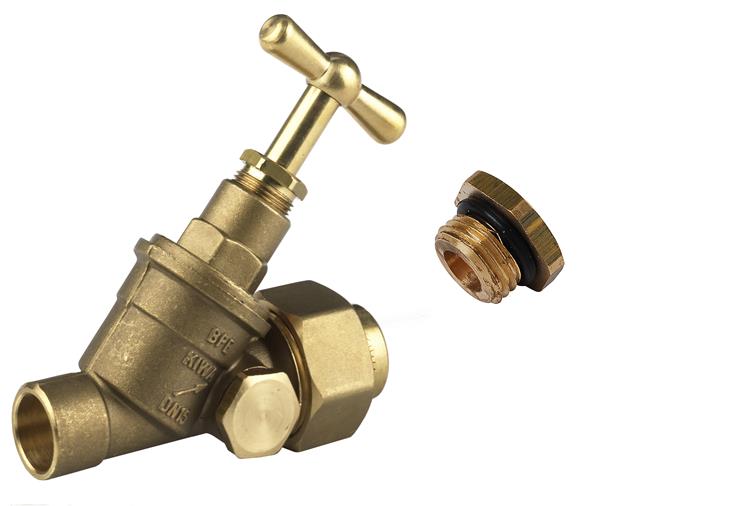 KNEL STOPKRAAN 15MM M/TAPGAT SV