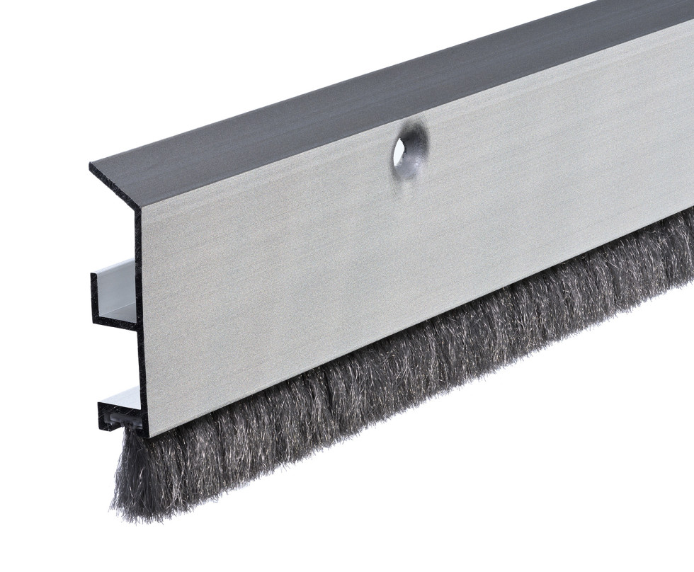 DORPELSTRIP ADS B 100 ALU + BORSTEL