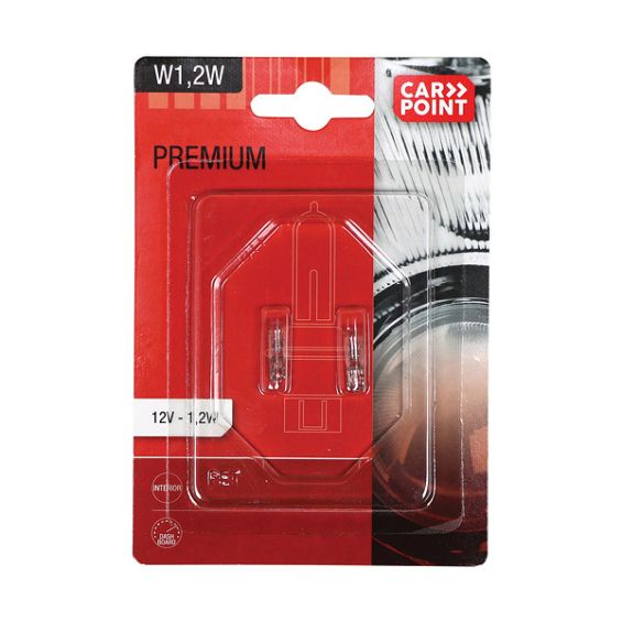 AUTOLAMP PREMIUM W1.2W 12V 2ST CARPOI