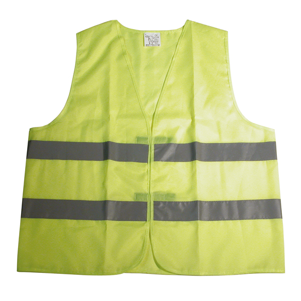 VEILIGHEIDSVEST REFL.JUNIOR GEEL DRES