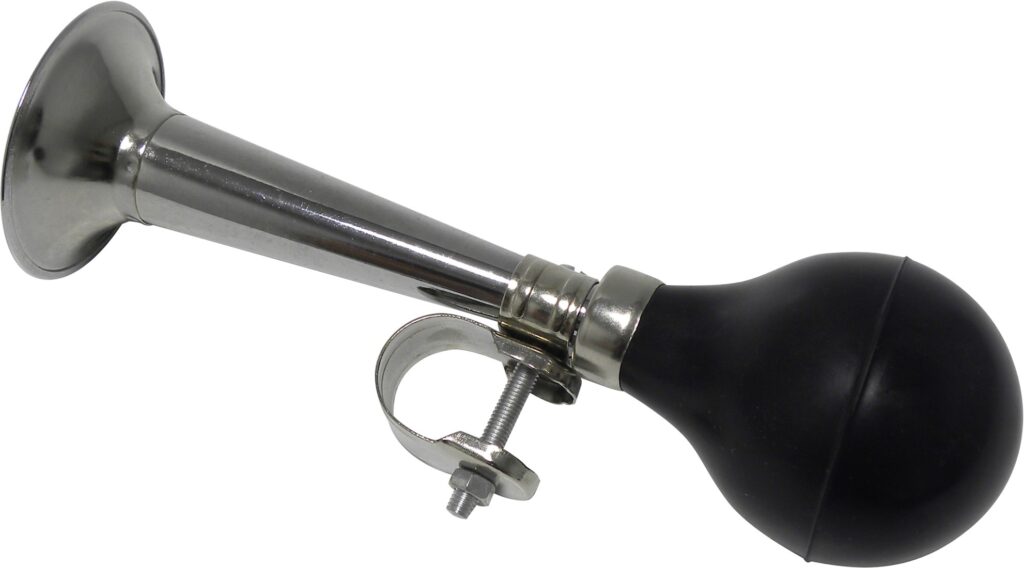 FIETSTOETER CHROOM ZWART DRESCO