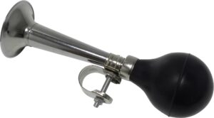 FIETSTOETER CHROOM ZWART DRESCO